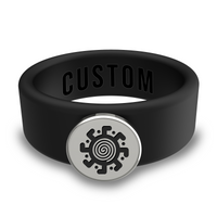 WildFire Silicone Beveled Ring w/ Removable Stainless Steel Plate