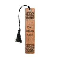 Engraved Custom Wooden Verse Quote Bookmarks