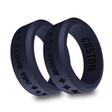 WildFire 2Pcs I Love You I Know Wedding Silicone Ring