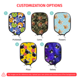 Personalized Pet Photo Pickleball Paddle Cover