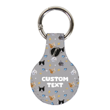 Personalized Airtag Holder with Pet Pattern Designs