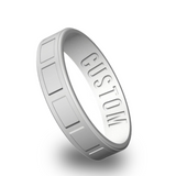 WildFire Square Silicone Ring
