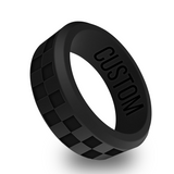 WildFire Checkered Silicone Ring