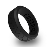 WildFire Braided Wedding Silicone Ring