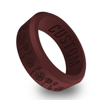 WildFire Flower Nature Silicone Ring