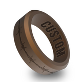 WildFire Barbwire Silicone Ring