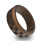 WildFire Checkered Silicone Ring