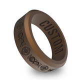 WildFire Celtic Warrior Shield Silicone Ring