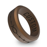 WildFire Barbwire Ikthus Silicone Ring