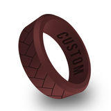 WildFire Braided Wedding Silicone Ring