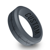 WildFire Barbwire Silicone Ring