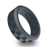 WildFire Checkered Silicone Ring