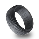 WildFire Wood Style Silicone Ring