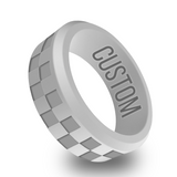 WildFire Checkered Silicone Ring