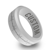 WildFire Barbwire Silicone Ring