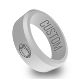 WildFire Football Silicone Ring