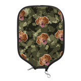Personalized Pet Photo Pickleball Paddle Cover