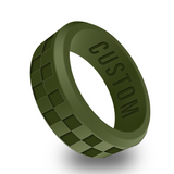 WildFire Checkered Silicone Ring