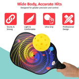 Custom USAPA Pickleball Set w/ Bag, 2pcs Balls & Paddle