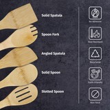 Bamboo Kitchen Spoon (per piece)