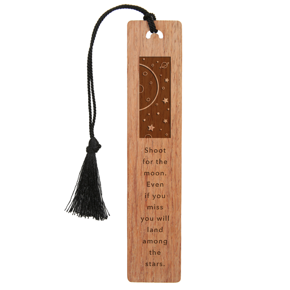 "Shoot For The Moon" Bookmark