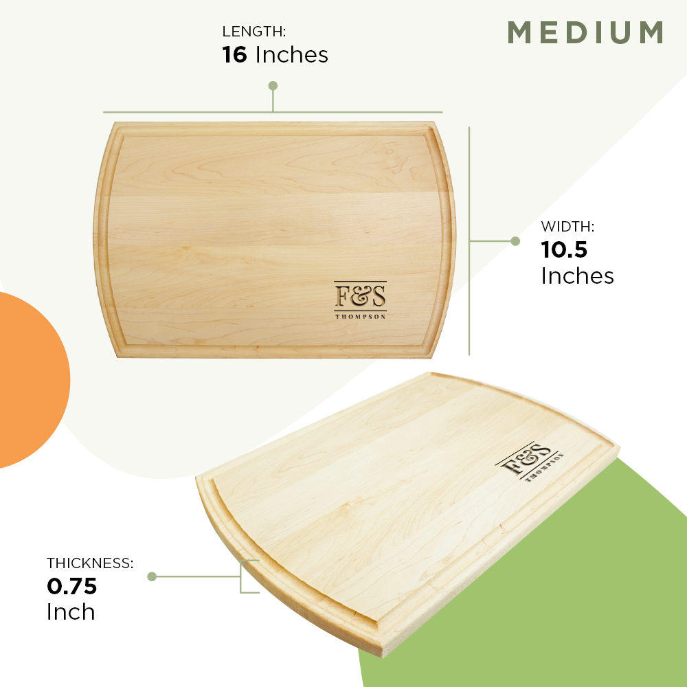 "Initials & Surname" Customized Cutting Board