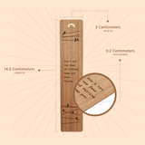 Personalized Zen Bookmark (5 Designs)