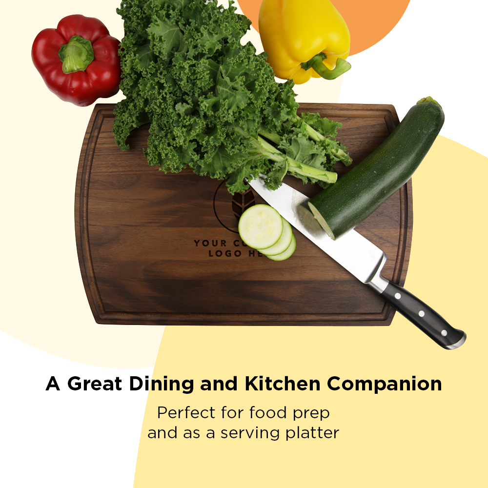 "Middle Logo" Customized Cutting Board