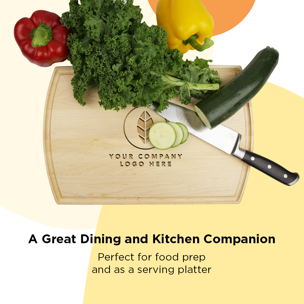 "Middle Logo" Customized Cutting Board