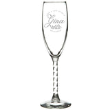 Custom Engraved Champagne Glass (2 pcs a set)