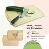 "Chicken Cuts" Cutting Board