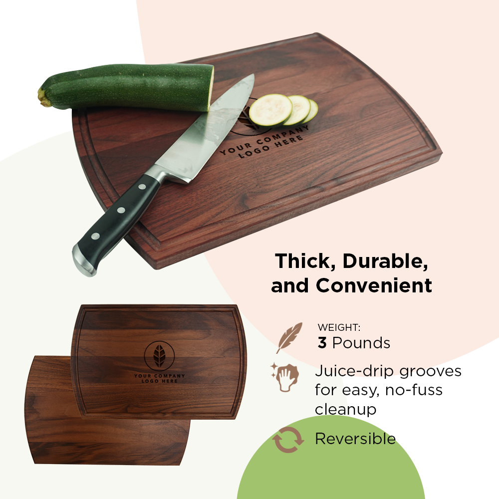 "Middle Logo" Customized Cutting Board
