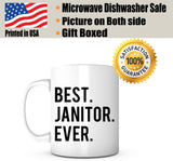 "Best Janitor Ever" Mug