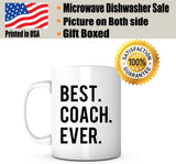 "Best Coach Ever" Mug