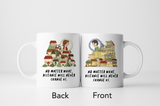 "Distance Will Never Change Us" Mug Set