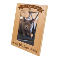 "Best Cat Ever" Customized Frame