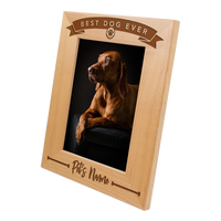 "Best Dog Ever" Customized Frame