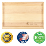 "Lower Right Logo" Customized Cutting Board