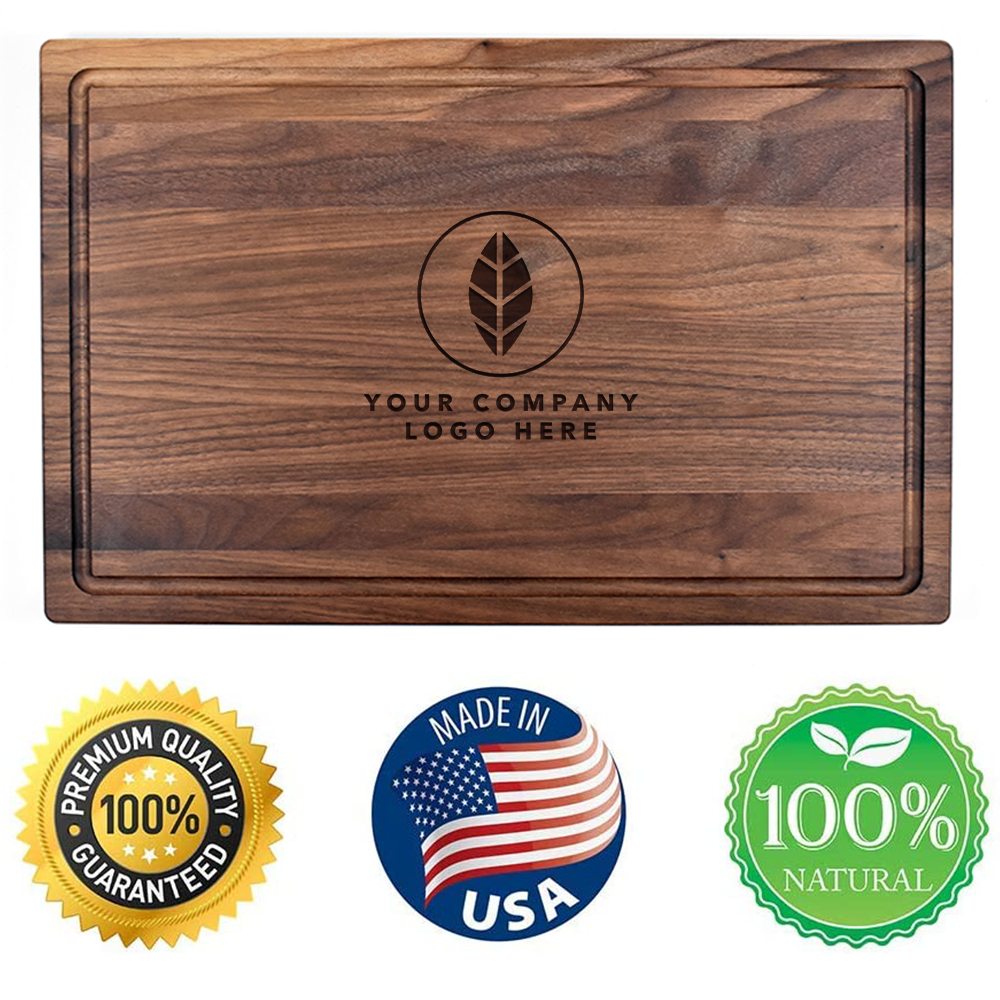 "Center Logo" Customized Cutting Board