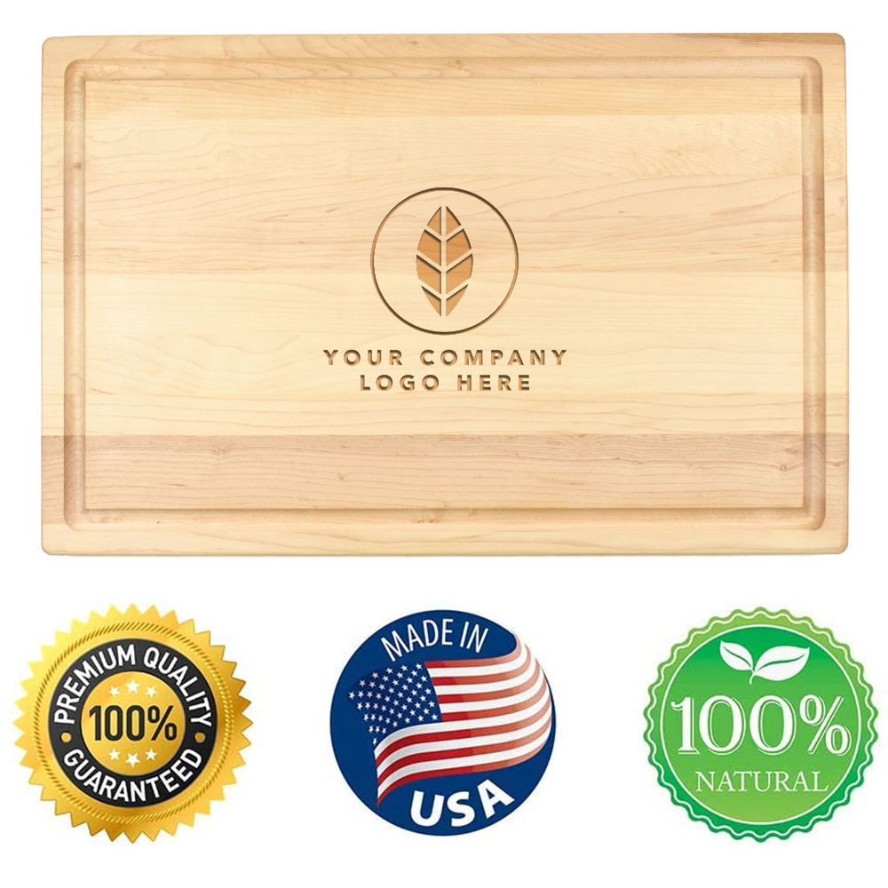 "Center Logo" Customized Cutting Board