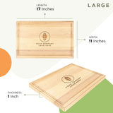 "Middle Logo" Customized Cutting Board