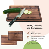 "Logo & Quote" Customized Cutting Board