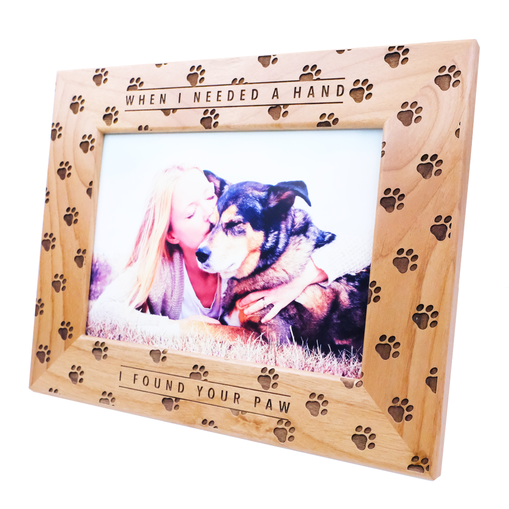 "I Found Your Paw" Picture Frame