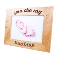 "You Are My Sunshine" Picture Frame