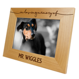 Customized Memorial Pet Picture Frame