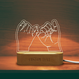 Pinky Promise- Custom LED Night Light