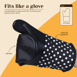 Amruta Silicone-Tipped Oven Mitts x2