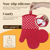 Amruta Silicone-Tipped Oven Mitts x2