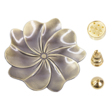 Brass Lotus Incense Set