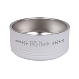 Custom Stainless Steel Pet Bowl